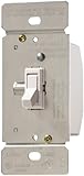 クーパー配線デバイス単極/ 3ウェイ600-watt Core Lighted白熱灯/ハロゲンDimmer non-preset TI061-W-K 1
