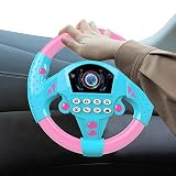 ハンドルおもちゃ 子供の車のおもちゃ ドライブハンドルおもちゃ 知育玩具 ステアリング ホイール おもちゃ 子供用 車 遊び場 ステアリング ホイール 助手席 ステアリングホイール運転おもちゃ サウンドライト付きシミュレーションステアリングホイール 運転ごっこおもちゃ 子供 プレゼント 誕生日 3歳以上の幼児向け