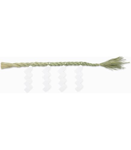 Amazon｜伊勢 - 宮忠 - しめ縄（神棚鳥居用） 1尺一本〆 （切下げ4枚付