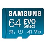 SAMSUNG EVO Select 64GB microSD。