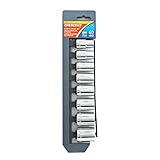 Crescent CSAS0 SAE 1/2 Drive 12 Point Socket Set 8 Piece [並行輸入品]