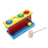Greensun TMベビーキッズHammering木製ボールハンマーボックスおもちゃ子供早期学習教育ブロックおもちゃ