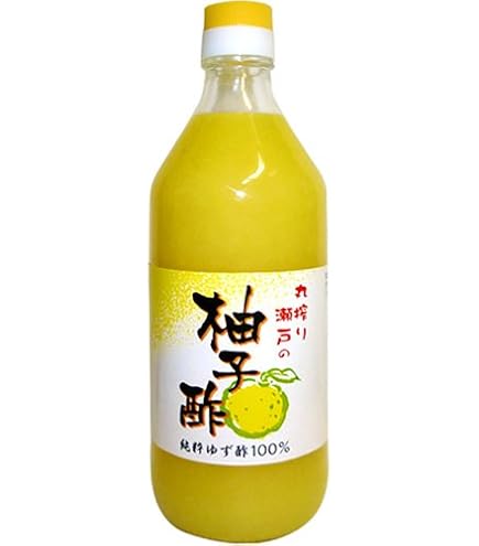 Amazon | ゆず酢360ml 徳島 実生の柚子 手絞りゆず果汁100％ 無添加 無