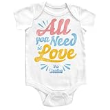 THE BEATLES ONESIE ALL YOU NEED IS LOVE　ビートルズ　ベビー服　オール・ニード・イズ・ラヴ　 (12M) [並行輸入品]