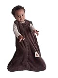 Gunamuna Gunapod Wearable Baby Sleepsack, Chocolate, Small　ベビー　ブランケット　ドット　チョコレート
