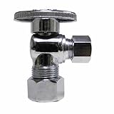 Low Lead Quarter Turn Angle Valve-5/8ODX3/8OD ANGLE STOP (並行輸入品)