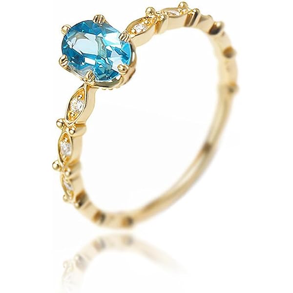 Amazon | [KYOCERA] [京セラ] アレキサンドライト リング 指輪 K18