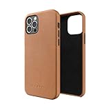 【bugatti】iPhone12 / iPhone12 Pro ケース 6.1インチ 本革 牛革 最高級 「フルグレイン」 レザー コニャック ブガッティ"ポルト"シリーズ [bugatti Porto Full Wrap Case FW20 for iPhone 12 / iPhone 12 Pro 6.1 inch cognac]