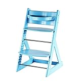 ベビーチェア キッズチェア 木製 子供用椅子 ブルー