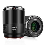 Meike 50mm F1.8 オートフォーカス STM ステッピングモーター フルフレームポートレートレンズ E マウントカメラ A7 A7R A7IV A7R IV A7III A7RII A7RIII A7SIII A9 A7C A7CII に対応