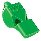 (Neon Green) - Fox 40 Classic Whistle - Referee Coach Safety Alert Rescue Lifeguard, Neon Green