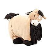 M & F Western Boys' Horse Blanket Buddy Brown One Size by M & F Western [並行輸入品]