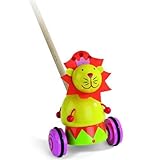 JANOD ライオンのプッシュトーイ