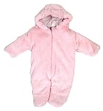 ロサン アウター モコモコカバーオール 3-6M ピンク 52W-2003