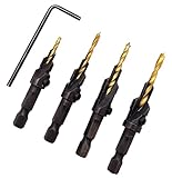 Milescraft 5341 Counter Bit Set, 4-Piece [並行輸入品]