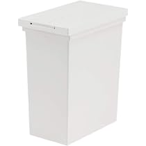 Amazon｜[ケユカ] KEYUCA 両開きダストボックス push（19L）ホワイト