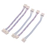 uxcell　接続ケーブル　ピンヘッダー　デュアルエンド　XH2.54　3P　メスコネクタ　10cm長さ　5個入り