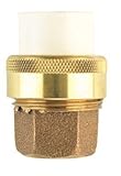 King Brothers Inc. TUC-0500-GD 1/2-Inch Compression PXL CPVC X Low Lead Brass Transition Union, Tan 