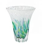 津軽びいどろ 紫陽花 天開花器小 F71743