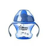 Tommee Tippee Closer To Nature First Sips Transition Cup Blue 5 Ounce 1 Count [並行輸入品]