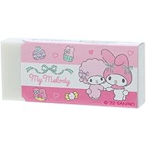 サンリオ　マッチ棒　消しゴム Amazon.co.jp: サンリオ(SANRIO) マイメロディ モノ字消し 675415