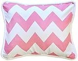 New Arrivals Accent Pillow, Zig Zag in Hot Pink by New Arrivals [並行輸入品]