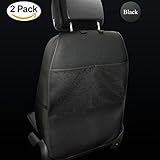 HCMAX 2パック 車キックマット キッズ車オートシートバックプロテクターカバーのため子供キックマット泥クリーナーカーアクセサリーシートカバー 100 %防水