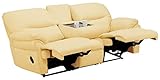 リクライニングソファ ３人掛け リクライニングソファー ソファ ソファー イエロー