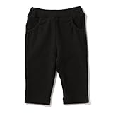 D.fesense ストレッチ七分丈パンツ/ 100cm /ブラック AP726610910