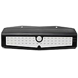 10W 50 LEDソーラーPIRモーションセンサーウォールライト屋外防水ガーデンセキュリティランプDC5V