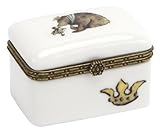 Cid Pear Ceramic Keepsake Box, Storytime Bear by Cid Pear [並行輸入品]