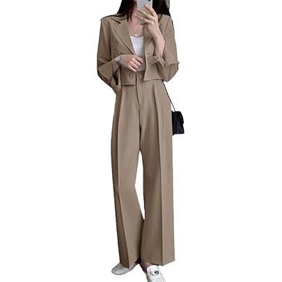 Amazon | [MOHO&MO沫晗依美] レディース パンツスーツ スーツ