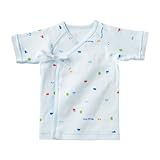 ミキハウスファースト 短肌着 60cm ブルー フライスプリント 40-2161-952 15