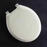 Bemis 400TKA000 Economy Molded Wood Round Toilet Seat, White [並行輸入品]