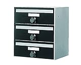 郵便受箱（ダイヤル錠付）前入前出型 戸数：3戸用 SMP-13-3　　新協和