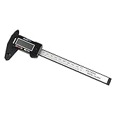 monkeyjackプラスチックスライド式デジタルノギスon / offスイッチリセット ブラック b50fb2dcd1861a9676a637f34af19360