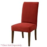 Powell Poppy Red Velvet Slip Over, Fits 741-440 Chair [並行輸入品]