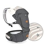 I-angel Miracle All in one Carrier オールインワンキャリア ヒープシートキャリア+子守帯 ヒープシート 安全な子守帯 ベビー用品お出かけ用品 (メランジュチャコール)