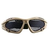 Giantree 金属メッシュ防護メガネアンチフォグアンチショック戦術エアーソフトゴーグルシューティング、スキー、乗馬、アウトドアアクティビティ