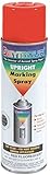 Seymour 20-1754 Stripe Upright Water Base Marking Paint, Red Fluorescent [並行輸入品]