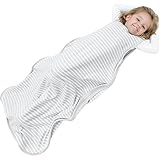 Woolino メリノウール使用 オールシーズン対応 幼児用 スリープバッグ スリープサック 2-4歳用 (グレー)