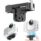 Insta360 Go Ultra カメラ 対応 磁気クイックリリースマウント アルミニウム合金 折りたたみ式 アダプター 1/4ネジ穴 磁気 三脚アダプター クイックリリース アクセサリー 滑り止め 振動吸収