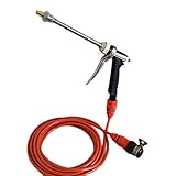 COM-SHOT 【 超 高圧 洗浄 】 マジック ホース 2モード 高 耐久 ガーデニング 洗車 水やり 庭 園芸 ホール 社 製 【A：高圧タイプ】 MI-HOLL01-A