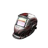 自動遮光　溶接面　溶接マスク　溶接ヘルメット　TIG、MAG、MIG、アーク対応/ 遮光速度1/25000秒 ソーラー電池採用　12番