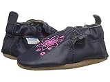 [ロビーズ] Robeez Flowerbomb Embroidery Soft Sole (Infant/Toddler) シューズ Navy 12-18 Months (US 4.5-6 Todd