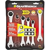 GearWrench 85590 5ピースSAEラチェットレンチセット