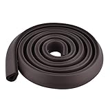 uxcell コーナークッション　コーナーガード　コーナーパッド　コーナーカバー エッジ 保護 プロテクター パッド 家庭用品 食器棚 NBR材質 ダックブラウン 長さ2M