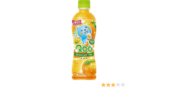 Amazon コカ コーラ ミニッツ メイド Qoo みかん 425mlpet ミニッツメイド 野菜ジュース フルーツジュース 通販