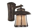 Kenroy Home 3195 Laguna Medium Wall Lantern, Golden Bronze [並行輸入品]