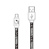 グルマンディーズ ピーナッツ Type-C対応同期&充電ケーブル スヌーピー sng-224a